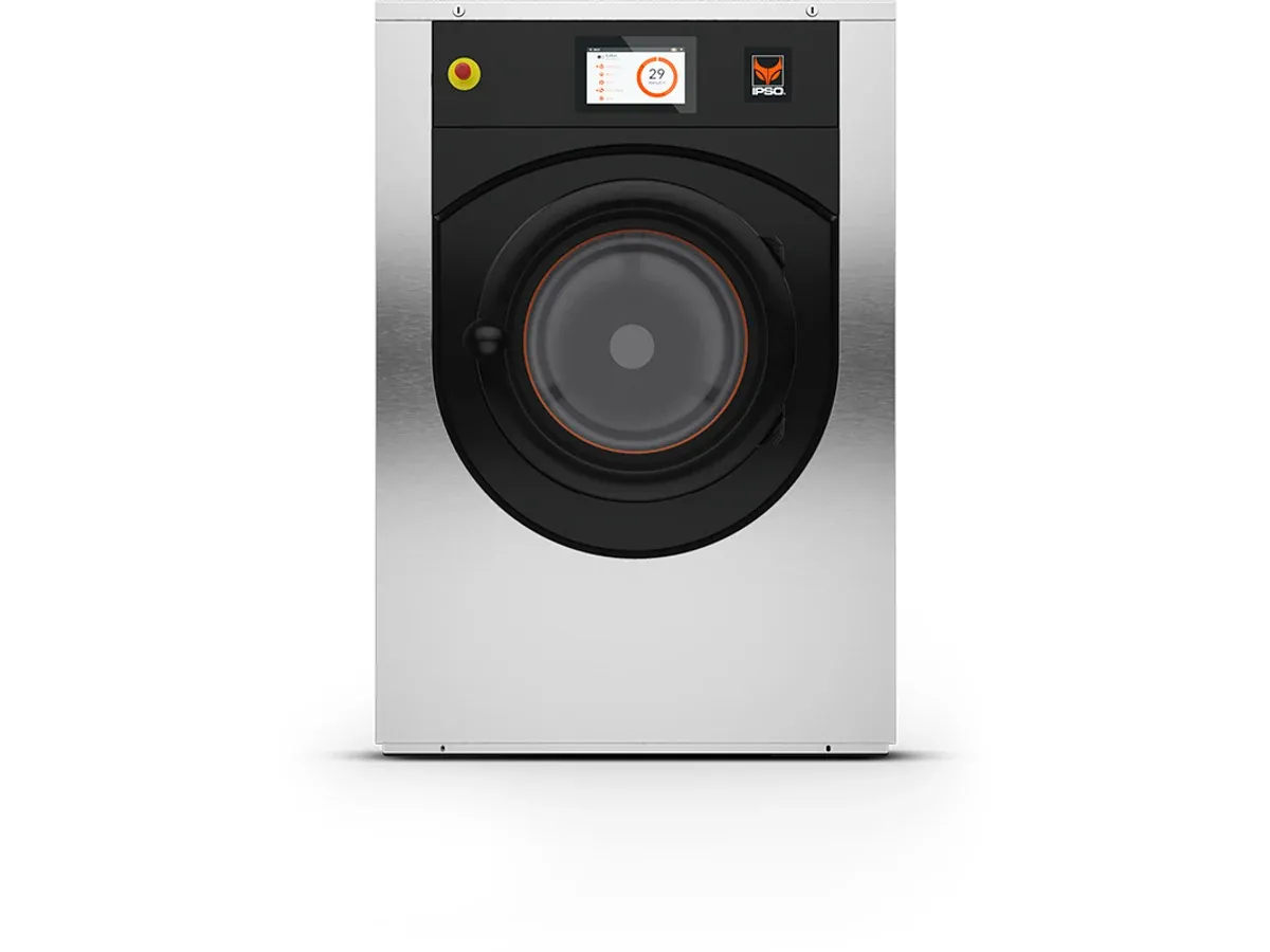Lavadora-extractora IPSO Softmount Serie IY vista de frente